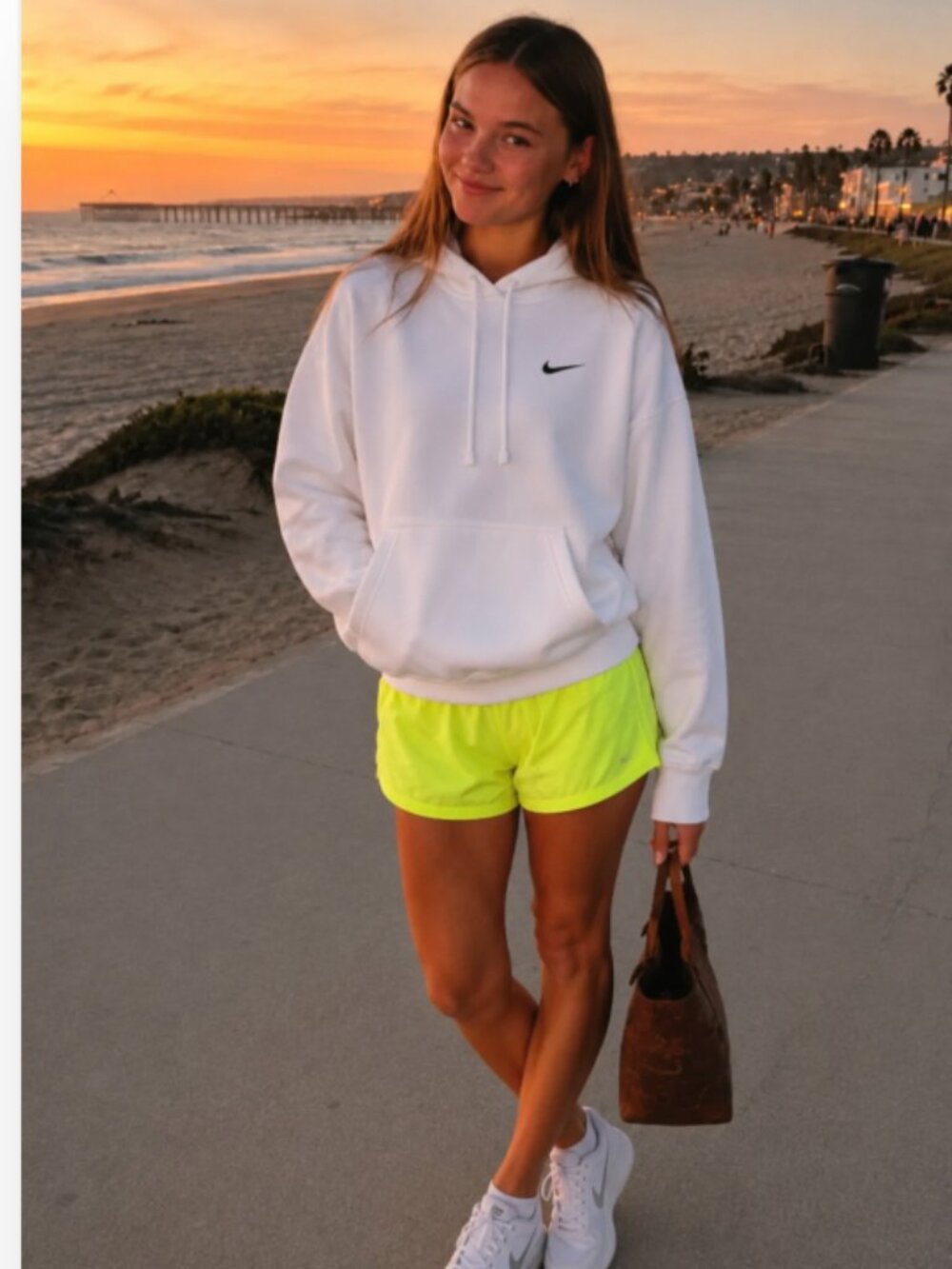 Lululemon Hotty Hot Short Highlighter Yellow SIze 8